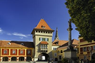 Kőszeg, Hősök kapuja-stock-foto