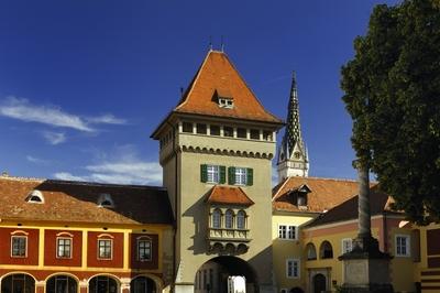 Kőszeg, Hősök kapuja-stock-foto