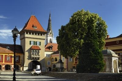 Kőszeg, Hősök kapuja-stock-foto