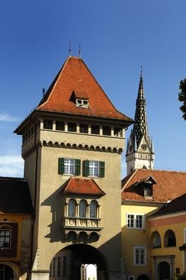 Kőszeg, Hősök kapuja-stock-foto