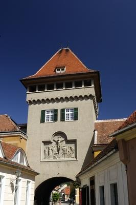 Kőszeg, Hősök kapuja-stock-foto