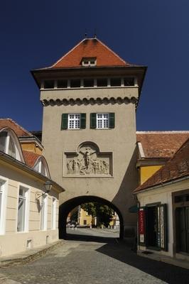 Kőszeg, Hősök kapuja-stock-foto