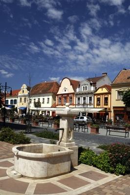 Kőszeg, Fő tér-stock-foto