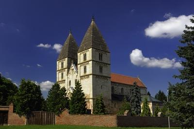 Jáki templom-stock-foto