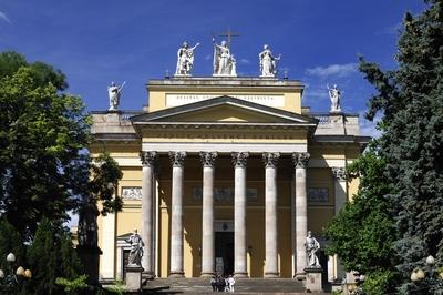 Szent Mihály- és Szent János-főszékesegyház, Eger-stock-foto