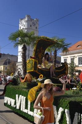 Debreceni virágkarnevál-stock-foto