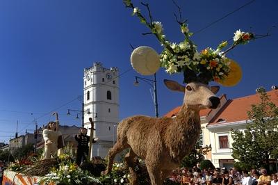 Debreceni virágkarnevál-stock-foto