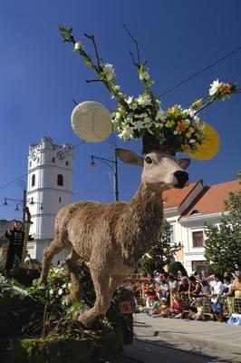 Debreceni virágkarnevál-stock-foto
