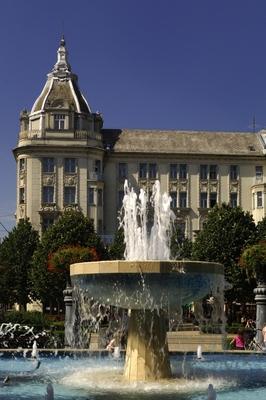 Aranybika Szálloda, Debrecen-stock-foto