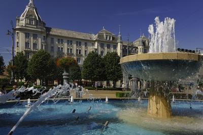 Aranybika Szálloda, Debrecen-stock-foto