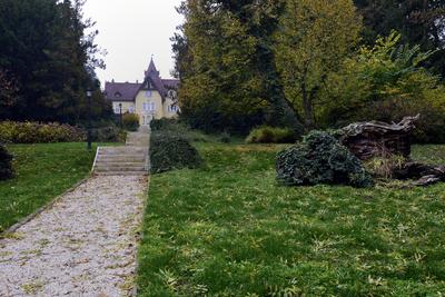 Szelestei Arborétum-stock-foto