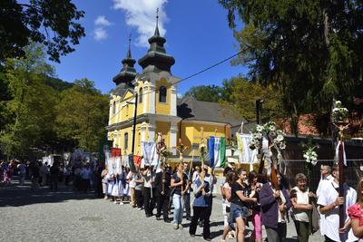 Mátraverebély-Szentkút-stock-foto