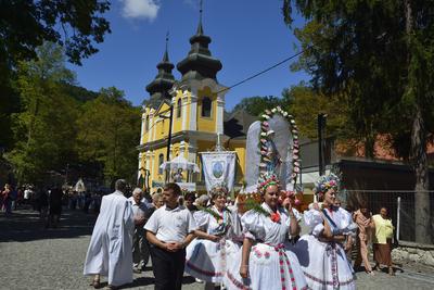 Mátraverebély-Szentkút-stock-foto