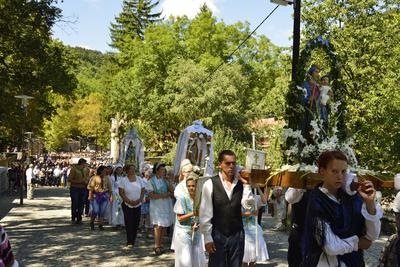 Mátraverebély-Szentkút-stock-foto