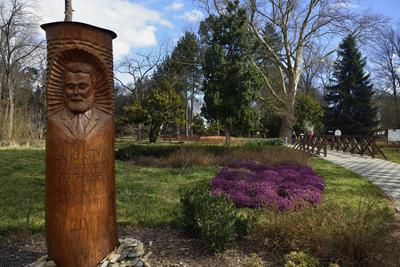 Kámoni Arborétum és Ökoturisztikai Központ-stock-foto