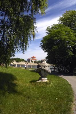 Tatai vár-stock-foto