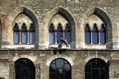 Tatai vár-stock-foto