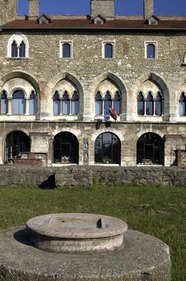 Tatai vár-stock-foto