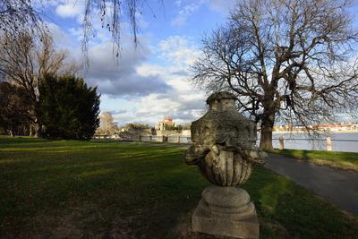 Tatai vár-stock-foto