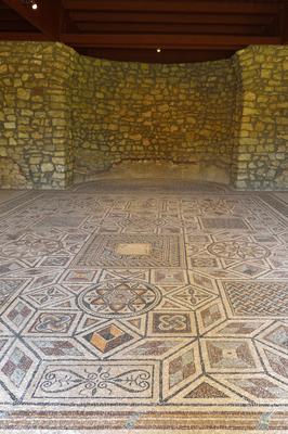 Villa Romana Baláca-stock-foto