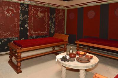 Villa Romana Baláca-stock-foto