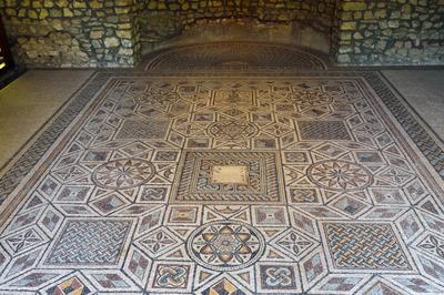 Villa Romana Baláca-stock-foto