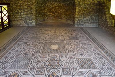 Villa Romana Baláca-stock-foto