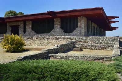 Villa Romana Baláca-stock-foto