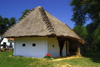 Szalafő - Pityerszer, Őrségi Népi Műemlékegyüttes-stock-photo