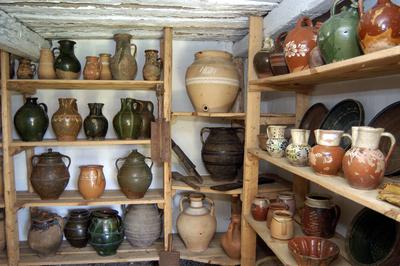 Magyarszombatfa, Fazekasház-stock-foto