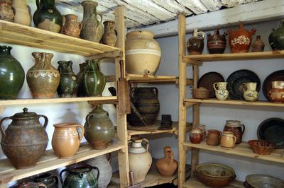 Magyarszombatfa, Fazekasház-stock-foto