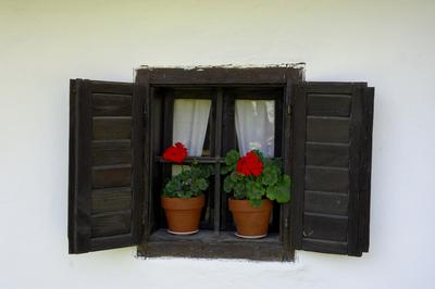 Magyarszombatfa, Fazekasház-stock-foto