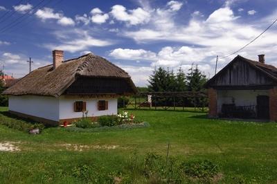 Nagyrákos, tájház-stock-foto