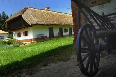 Nagyrákos, tájház-stock-foto