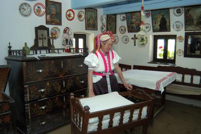 Hollókői Falumúzeum-stock-foto