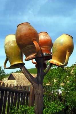 Hollókő, Ófalu védett falurész-stock-foto
