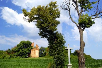 Cikói, Máriaszéplaki templomrom-stock-foto