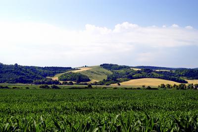 Bonyhádi táj-stock-foto