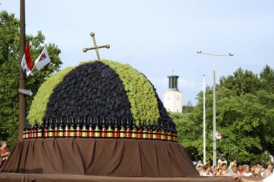 Balatonboglári Szüreti Fesztivál 2006-stock-foto