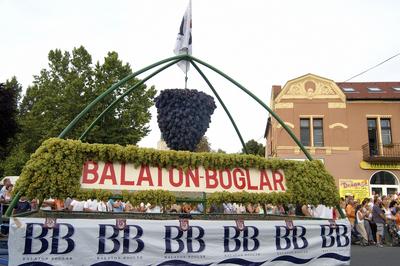 Balatonboglári Szüreti Fesztivál 2006-stock-foto