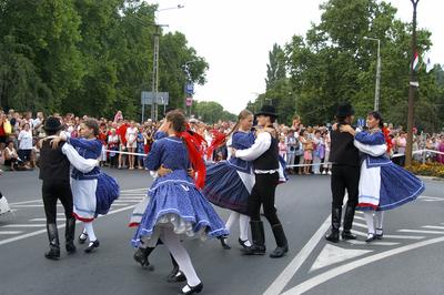 Balatonboglári Szüreti Fesztivál 2006-stock-foto