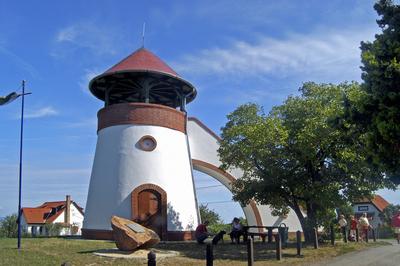 Zamárdi, Kőhegyi kilátó-stock-foto