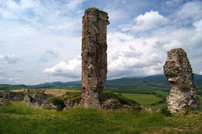 A Nógrádi vár-stock-foto