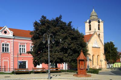 Vasvári domonkos kolostor-stock-foto