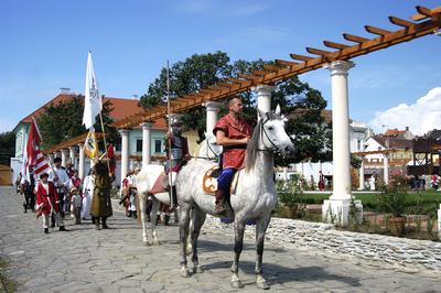 Szombathely, Történelmi Témapark-stock-foto