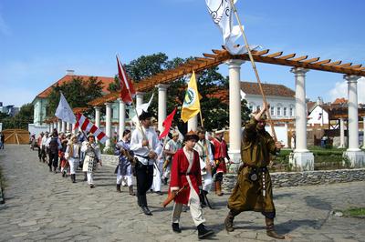 Szombathely, Történelmi Témapark-stock-foto