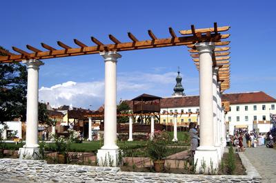 Szombathely, Történelmi Témapark-stock-foto