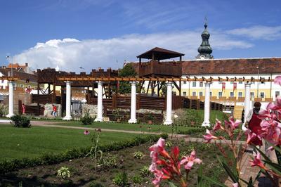 Szombathely, Történelmi Témapark-stock-foto