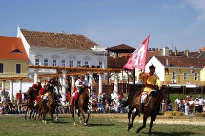 Szombathely, Történelmi Témapark-stock-foto