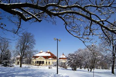 Erdőtarcsa, Szentmiklóssy–Kubinyi-kastély-stock-foto